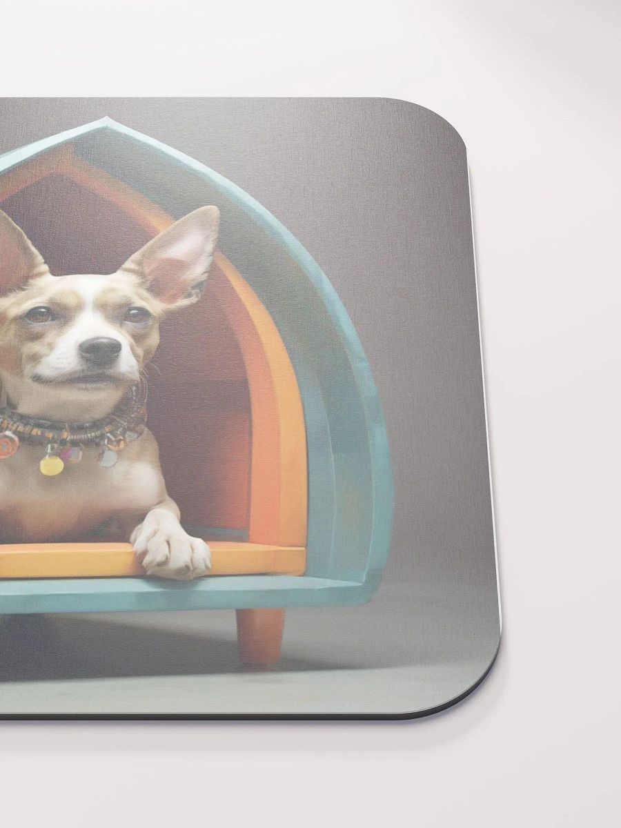 Charming Chihuahua Doghouse Mouse Pad product image (5)