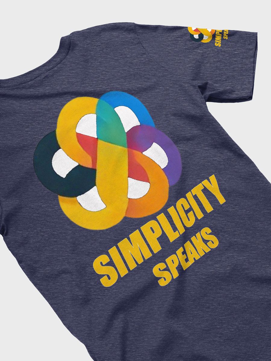 Simplicity Speaks Geometric T-Shirt product image (37)