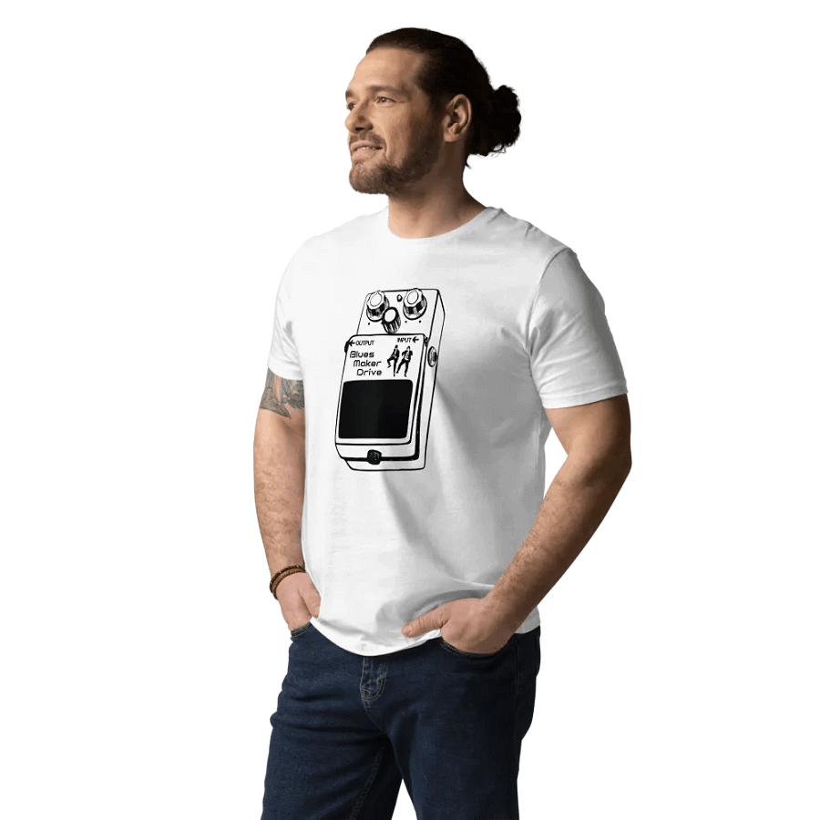 Funny Vintage Guitar Effects Pedal Shirt Stompbox Rock blues T shirt skins sleeves and more - For bluesman and rockers from Amazon to Nashville. Guitar Effects Pedal Stomp Box Blues maker Drive product image (12)