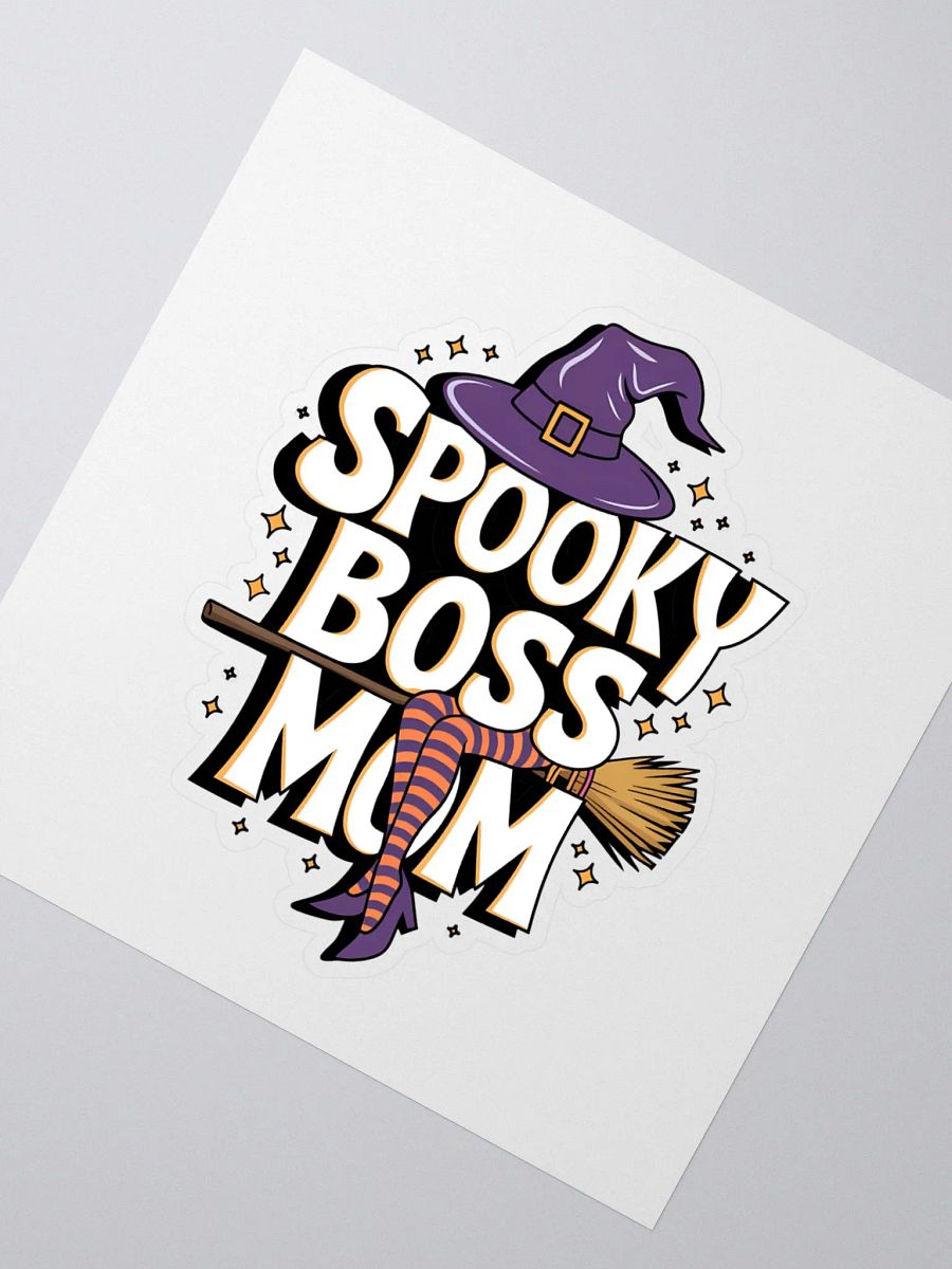 Spooky Boss Mom Witchy Sticker Set product image (2)