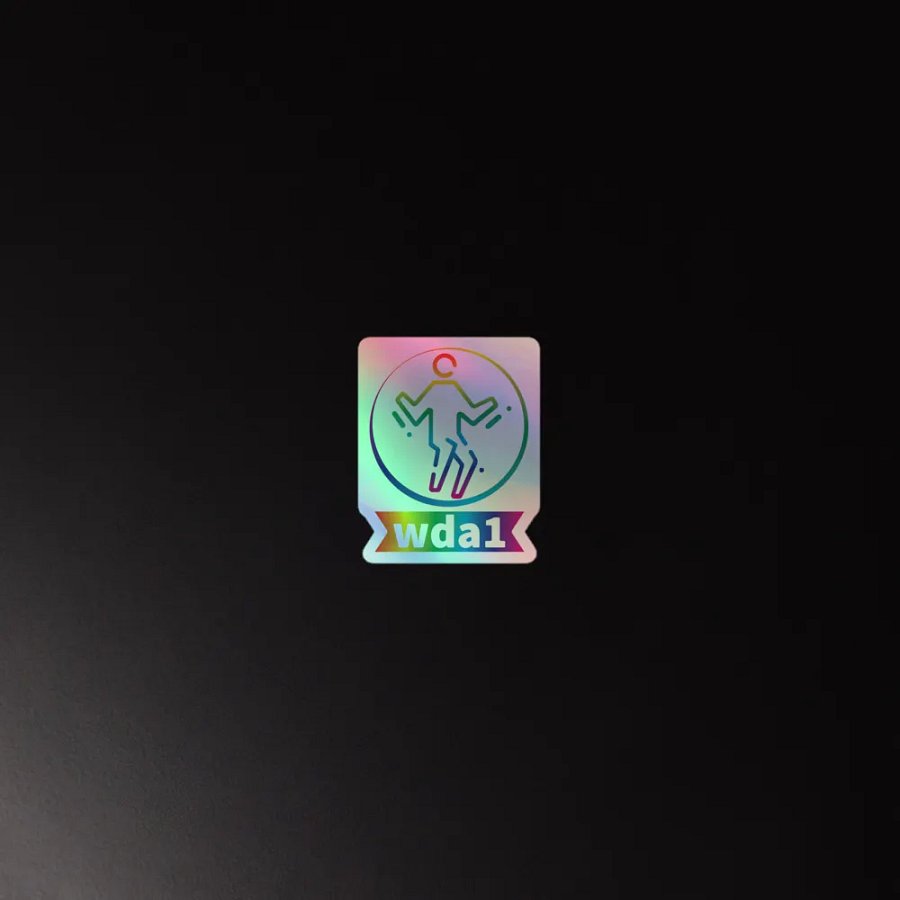 WDA1 Sticker product image (2)