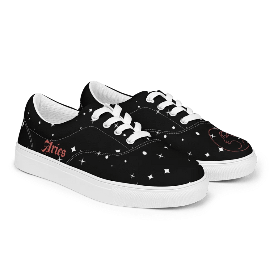 Starry Aries Lace-Up Canvas Shoes product image (2)