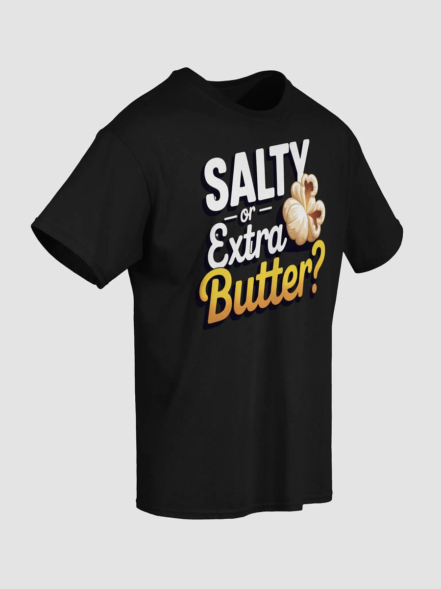 SALTY or Extra Butter? Popcorn Kernel T-Shirt product image (15)