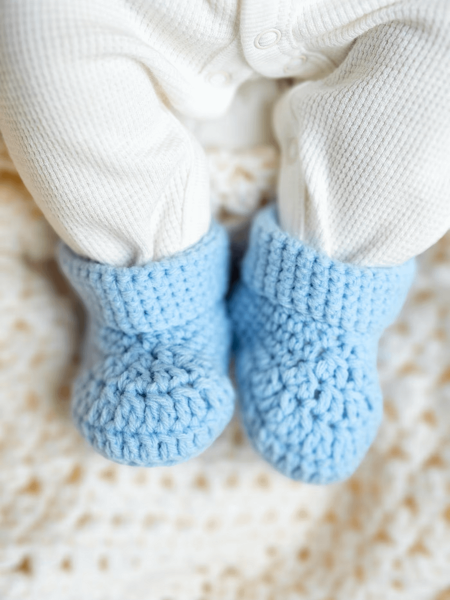 Crochet Pattern: Fast Baby Booties product image (3)