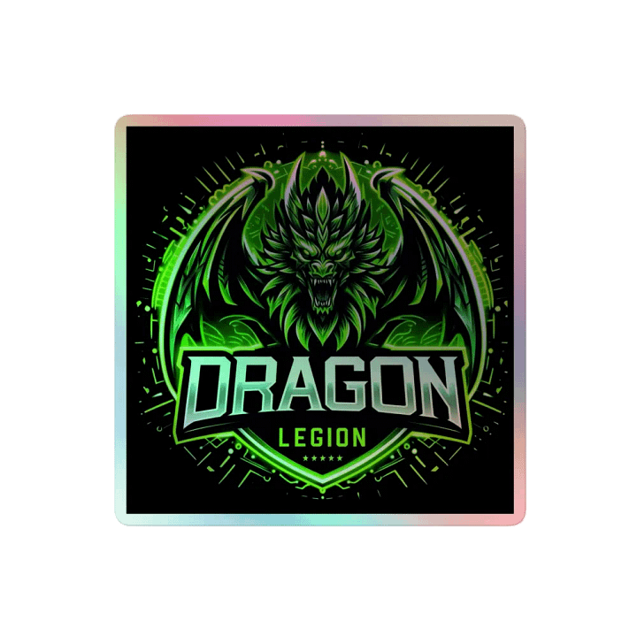 Dragon Legion Holographic Sticker Sheet product image (2)