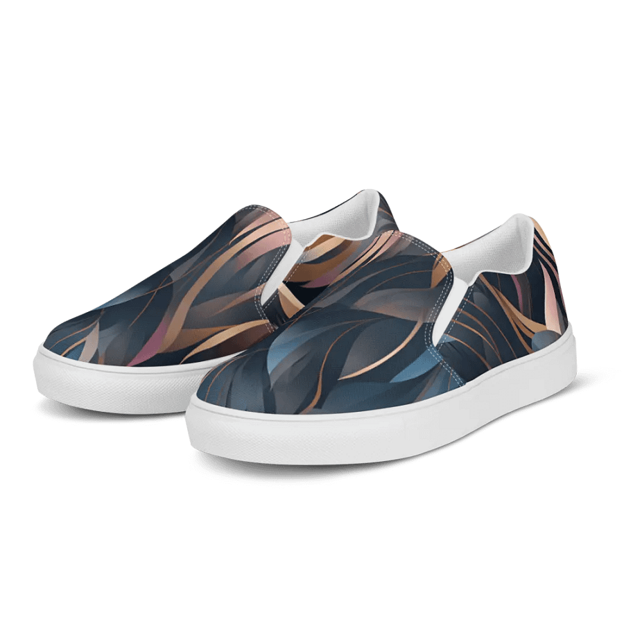 Feathered Harmony Canvas Slip-Ons product image (6)