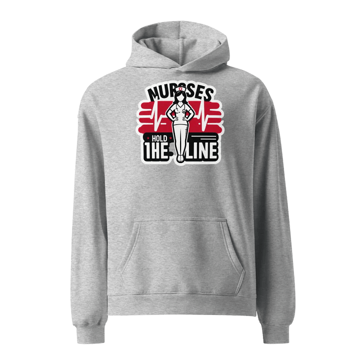 Nurse's Heartbeat Oversized Hoodie product image (4)