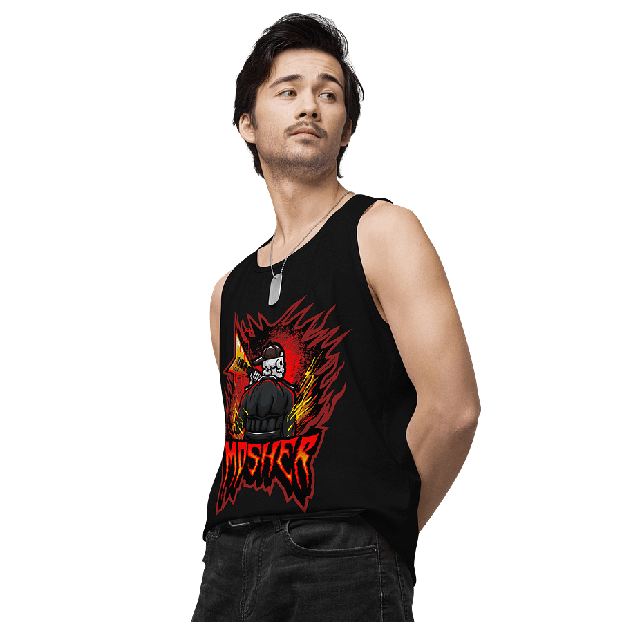 MOSHER GUITAR LOGO MEN'S TANK TOP product image (11)