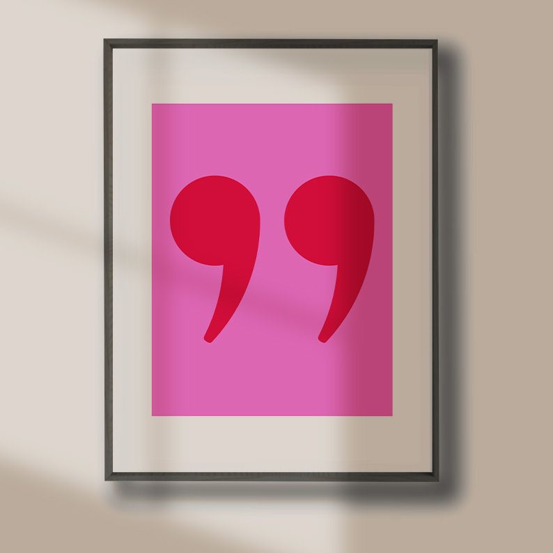 LOVE Pink Preppy Gallery Wall Set of 8 DIGITAL Prints product image (11)