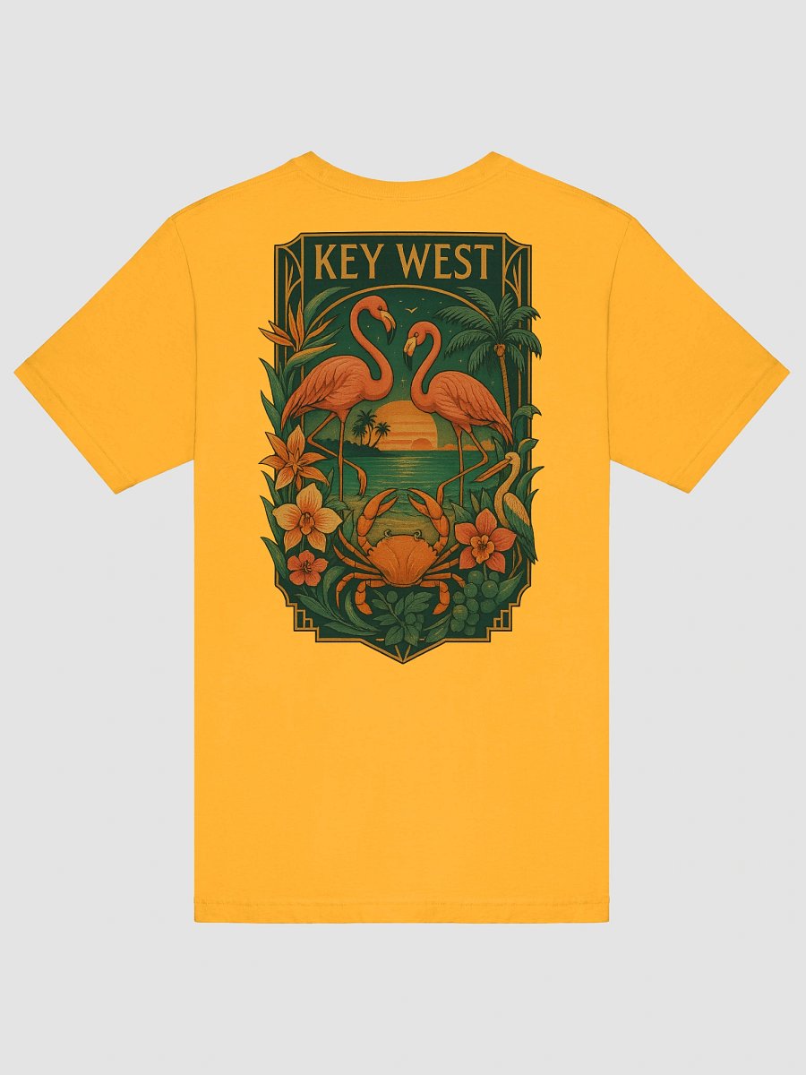 Key West Tropical T-Shirt Ultra Soft Tee with Ocean Scene product image (6)