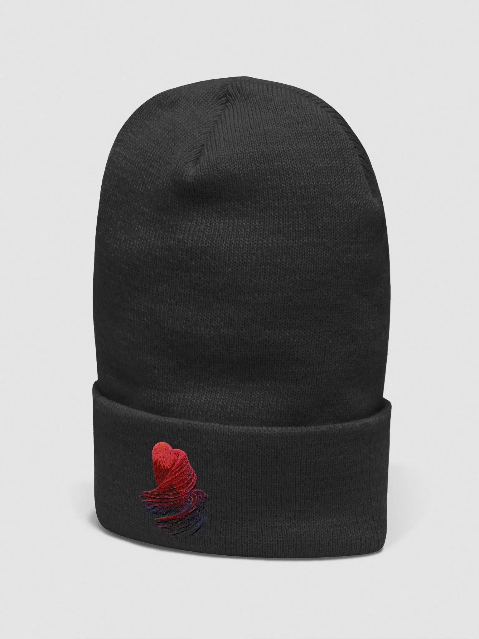 Red Voxel Field Beanie product image (2)