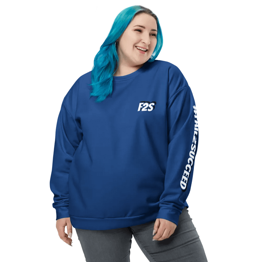 F2S (Failures dont break me, Create me Blue&W) product image (6)