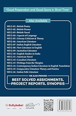 IGNOU MEG-05 Literary Criticism and Theory product image (2)
