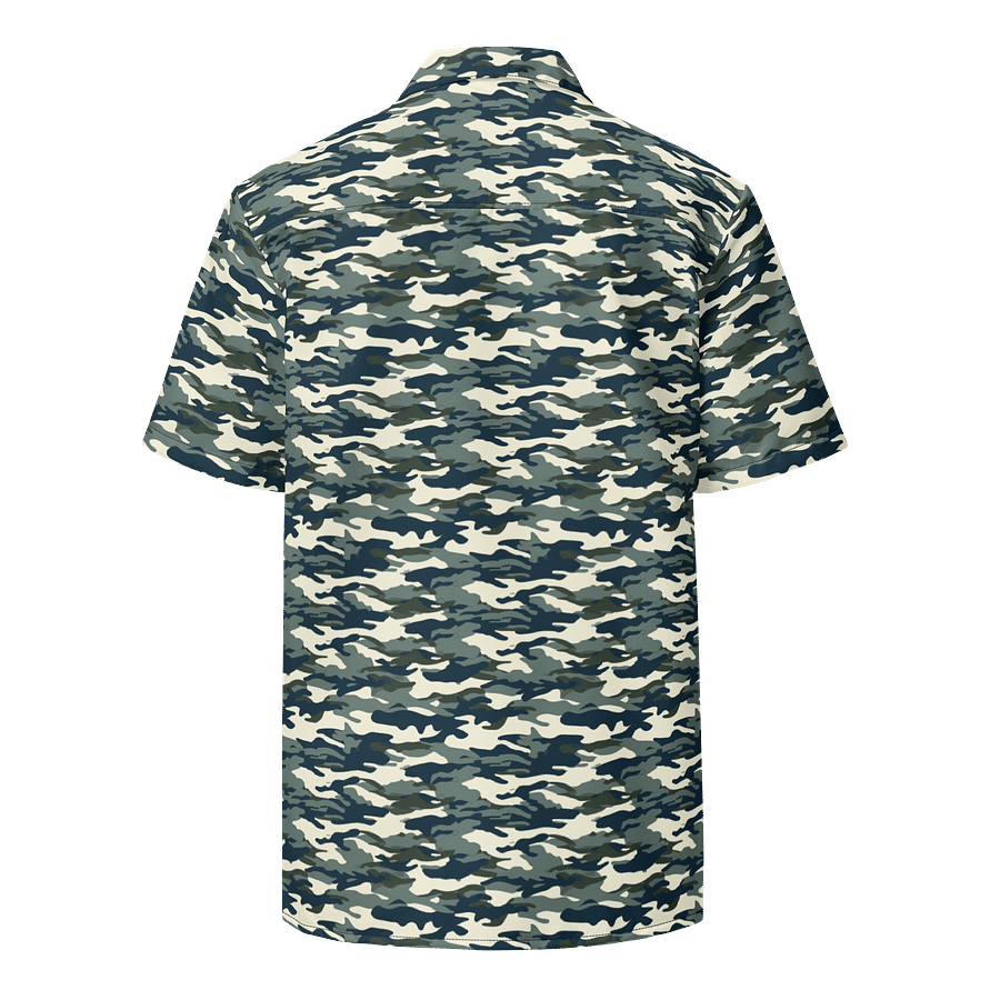 Frosted Camo Men’s Button-Up Shirt product image (2)