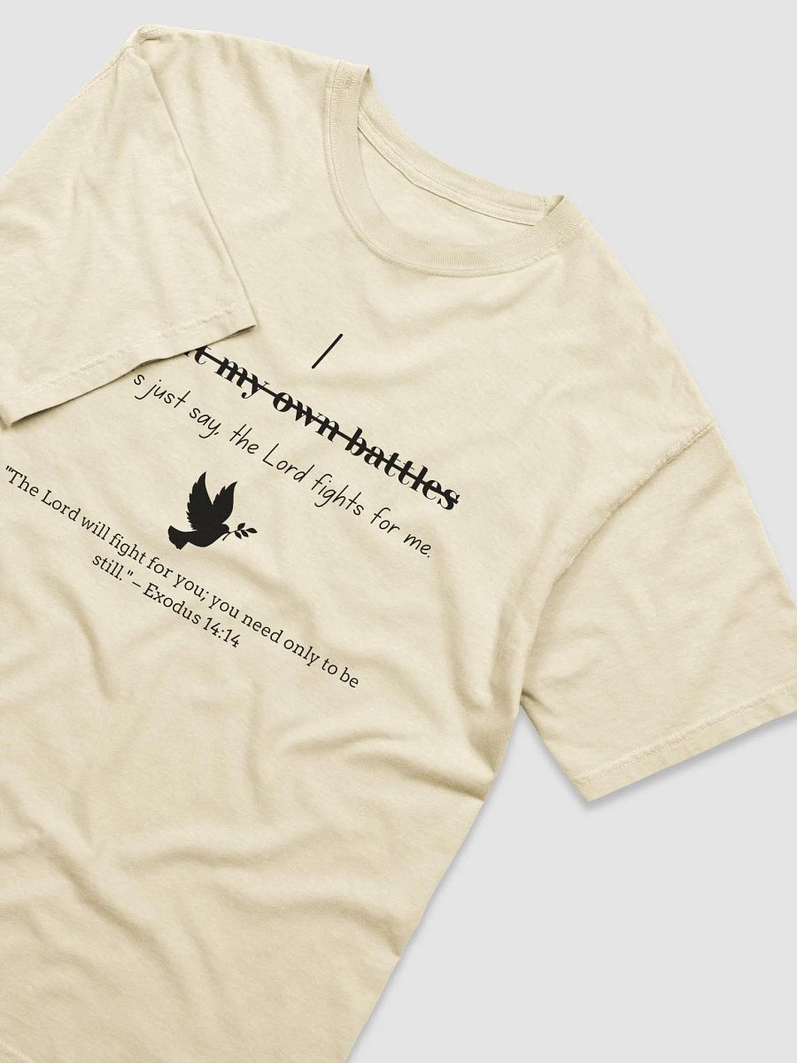 The Lord Fights for Me - Faith Unisex Tee product image (3)