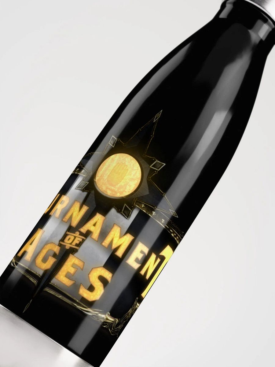 Tournament of Ages - Full Logo - Water Bottle [Stainless Steel] product image (5)