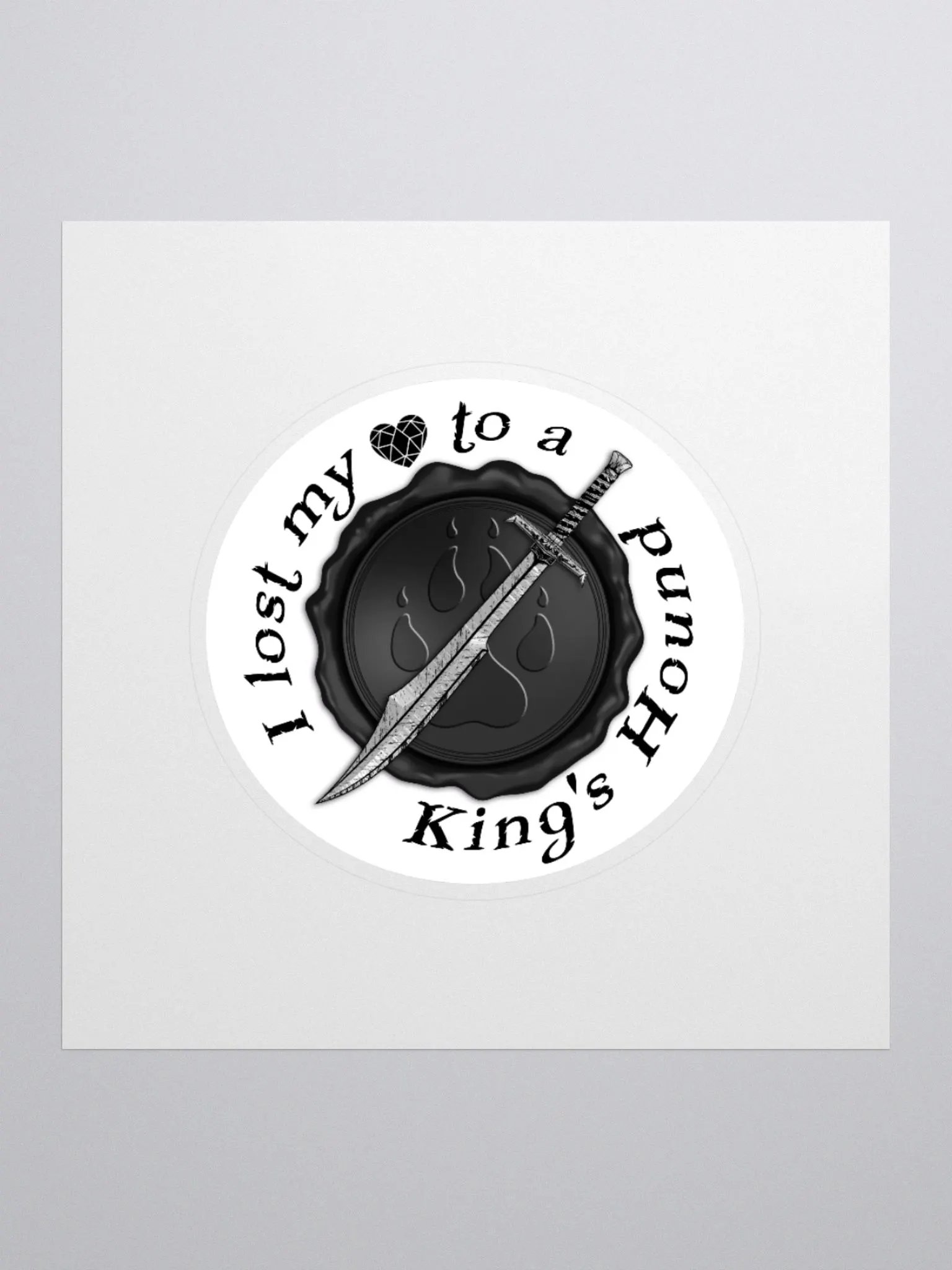 Lost My Heart Sticker product image (1)