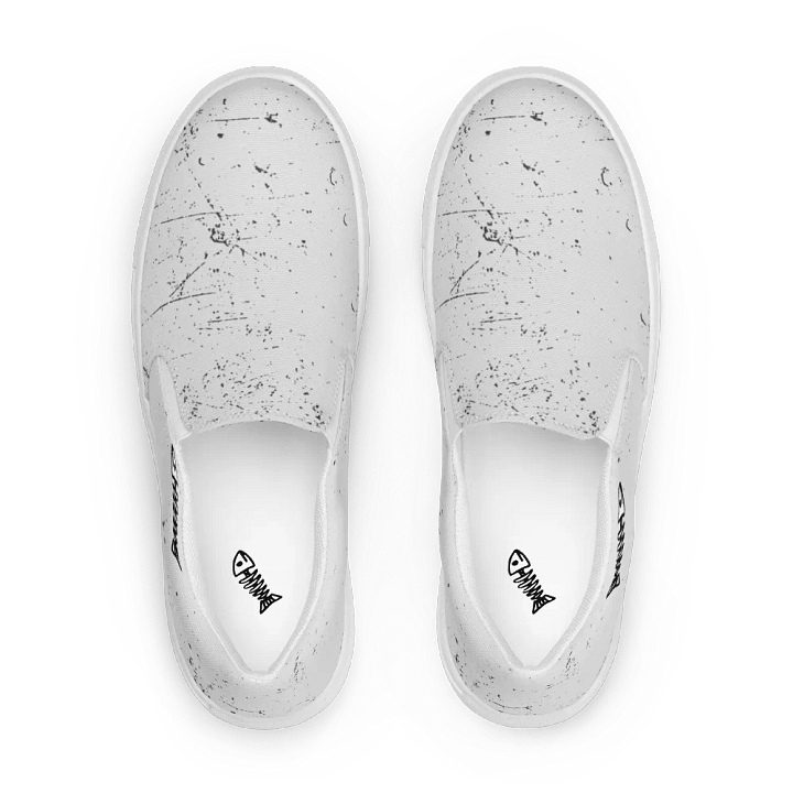 "A83" (Fishbone) Women's Slip-On Canvas Shoes product image (2)