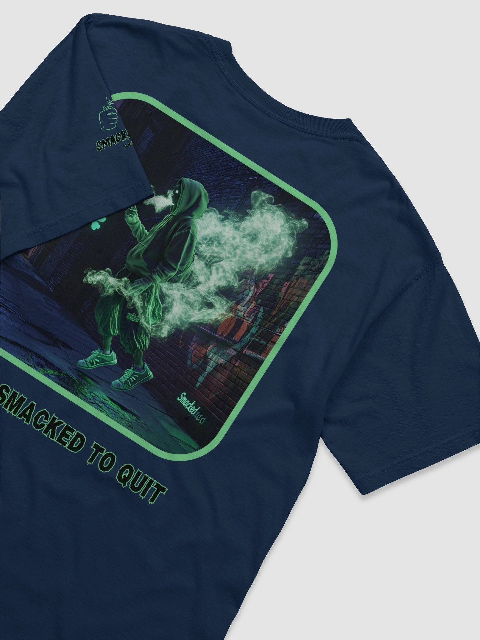 Too Smacked to Quit - 420 Tee product image (13)