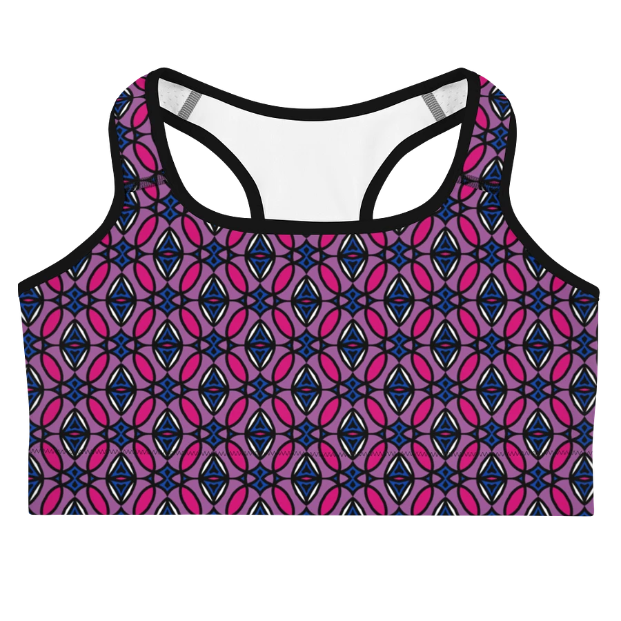 Bi Abstract (1) - Sports Bra product image (3)