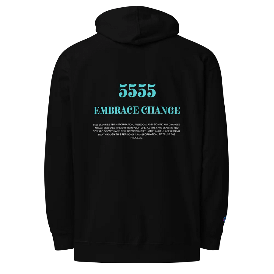 5555 Embrace Change Unisex Hoodie t – Welcome Growth & Transformation product image (7)