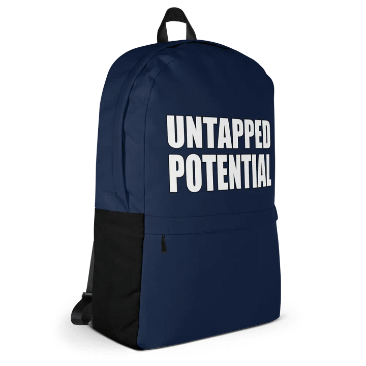 Untapped Potential Navy Blue Backpack product image (2)