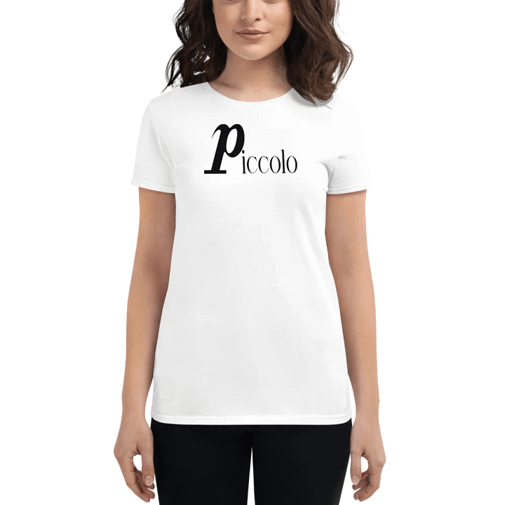 Forte Flute Black Letters- Piccolo – Women’s Fit product image (2)