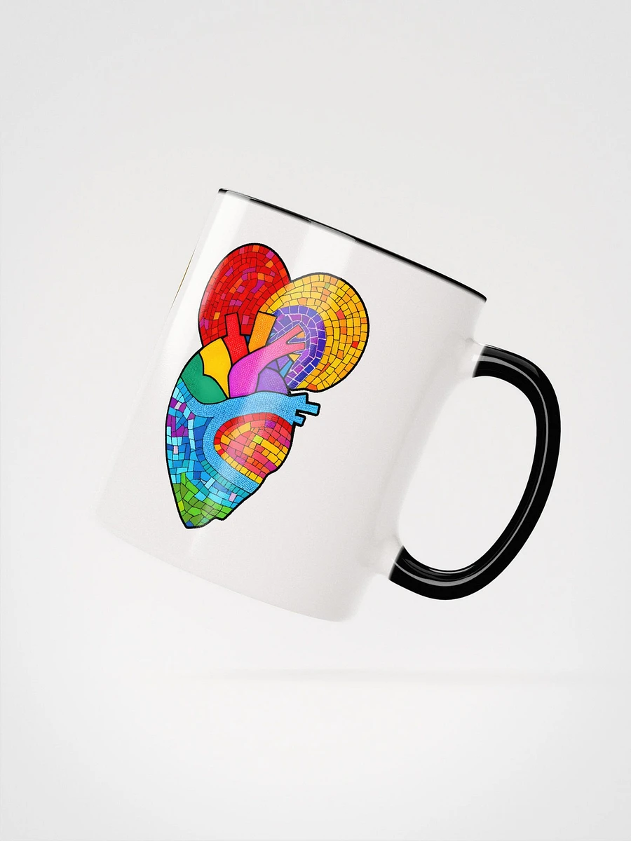Rainbow Mosaic Heart #3 - Mug product image (3)