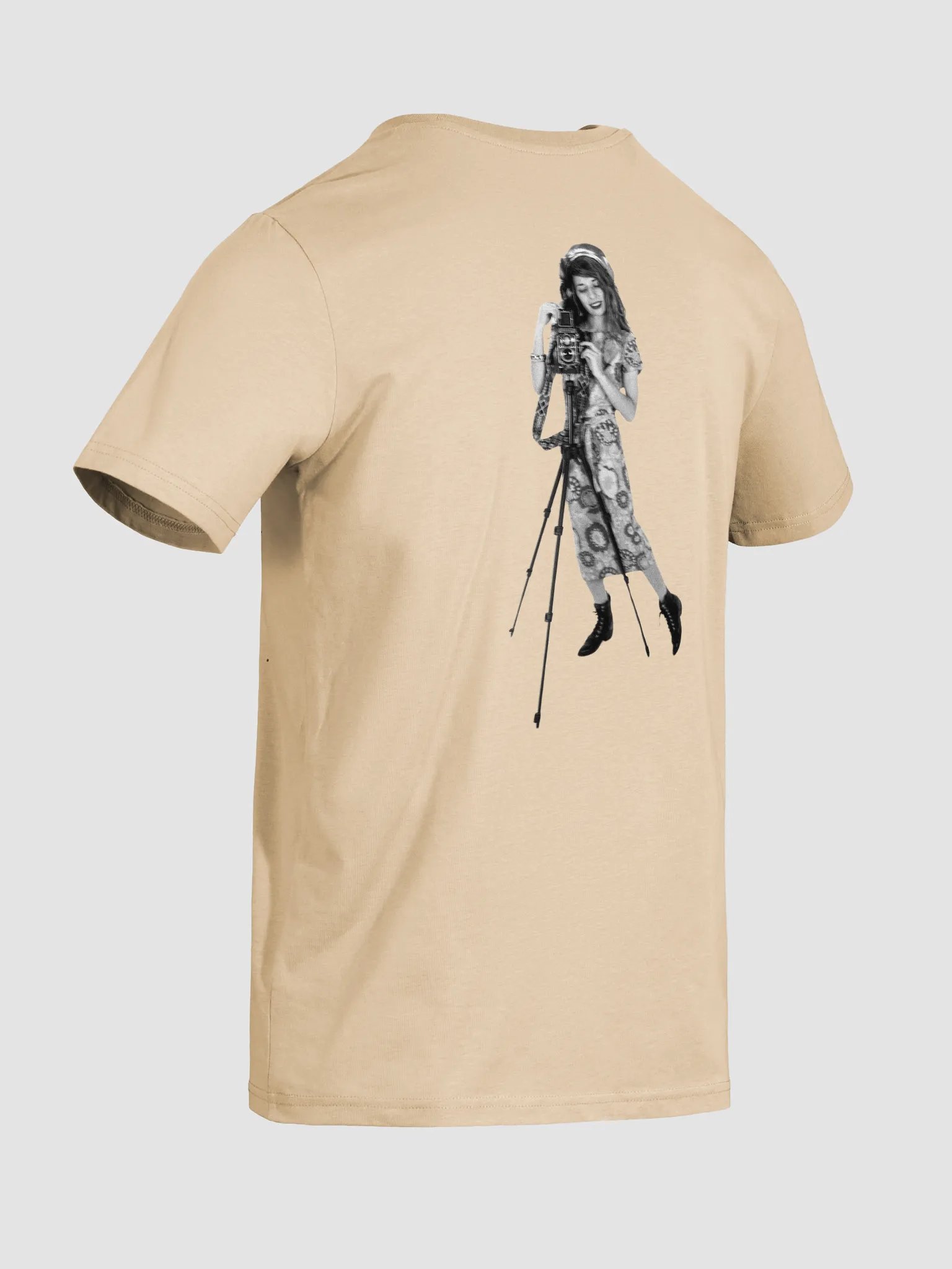 Botanical Camera Logo Classic TShirt (Black Large Logo) product image (4)