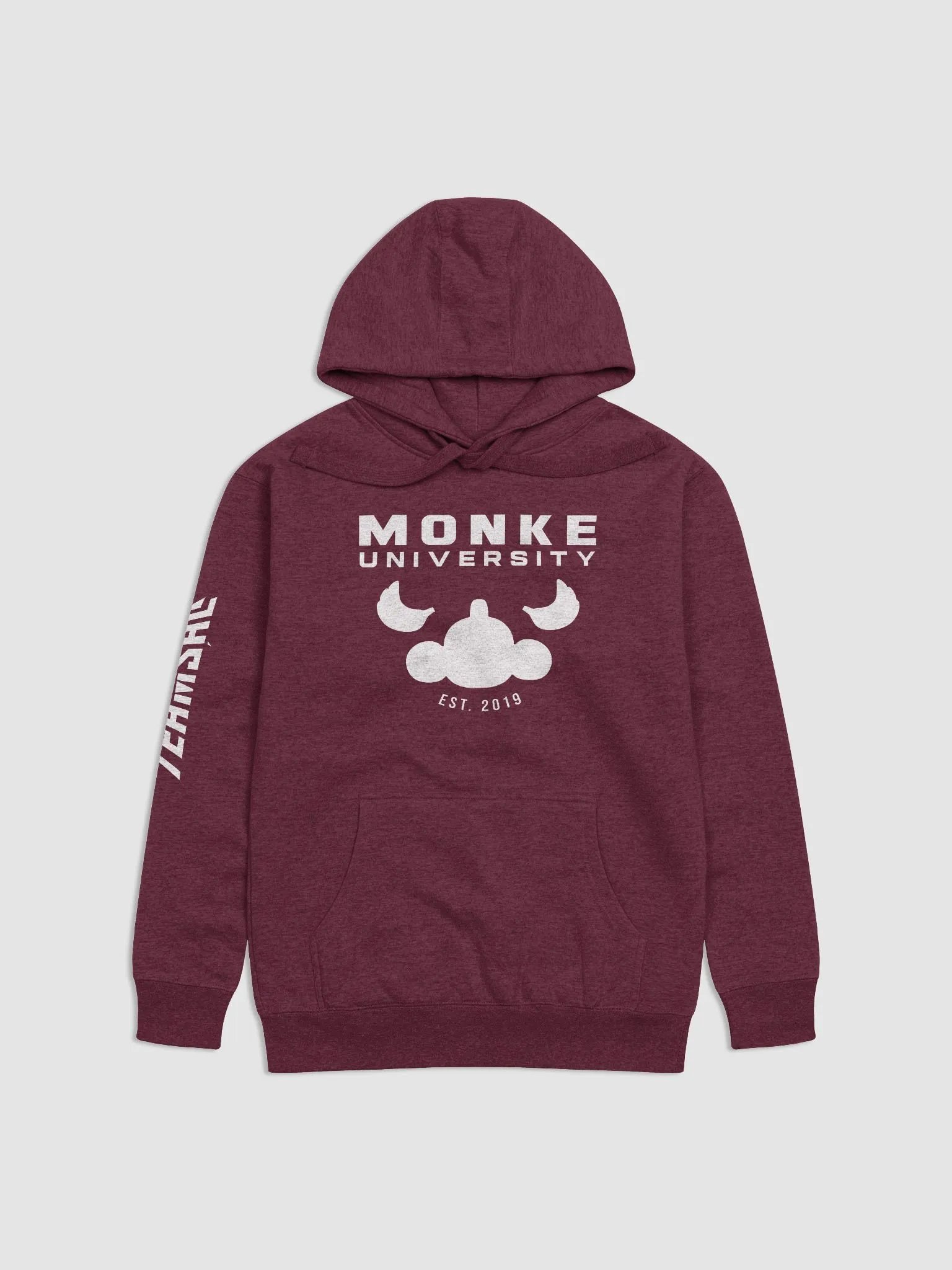 Monke University Print Hoodie product image (1)