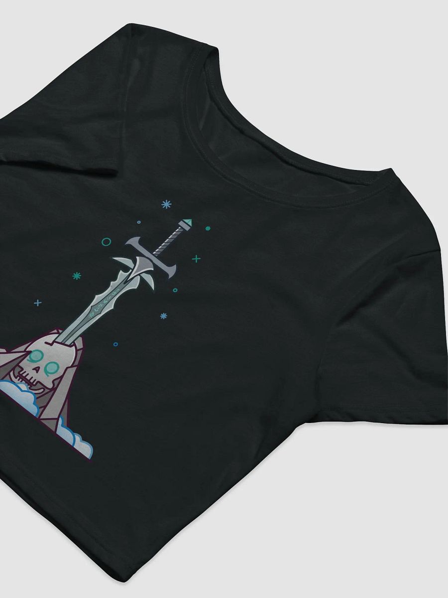 Sword in the Skull - Lich Variation - Crop Tee product image (10)