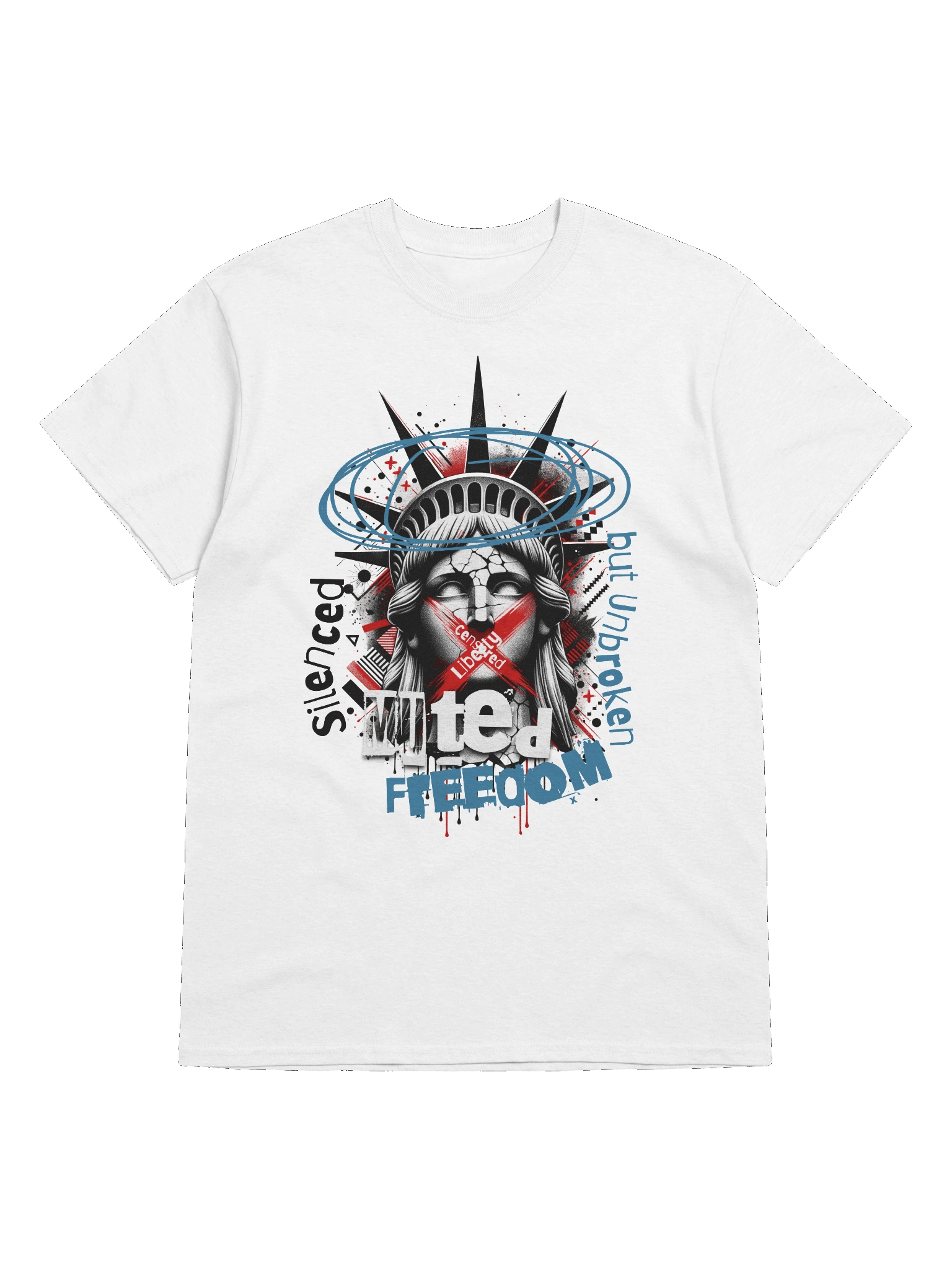 Muted Freedom | Gildan Heavyweight Unisex T-Shirt product image (6)