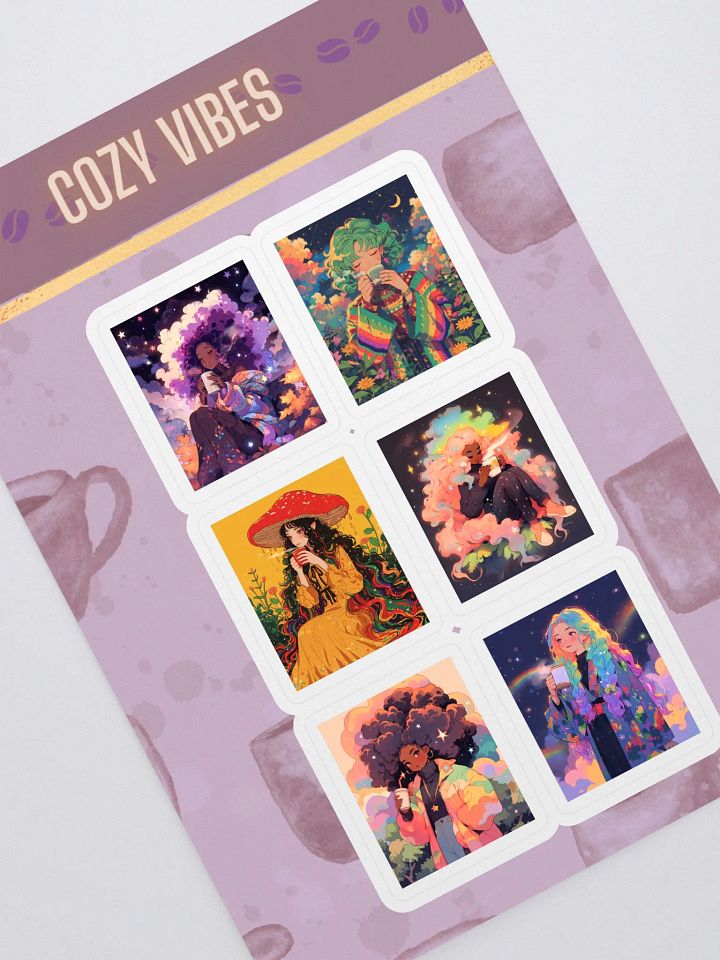 Cozy Vibes Sticker Sheet product image (2)
