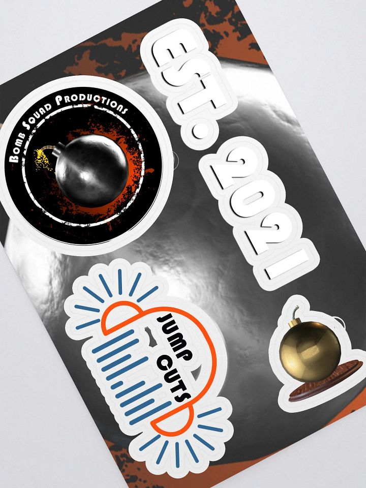 Bomb Squad Productions Sticker Sheet product image (1)