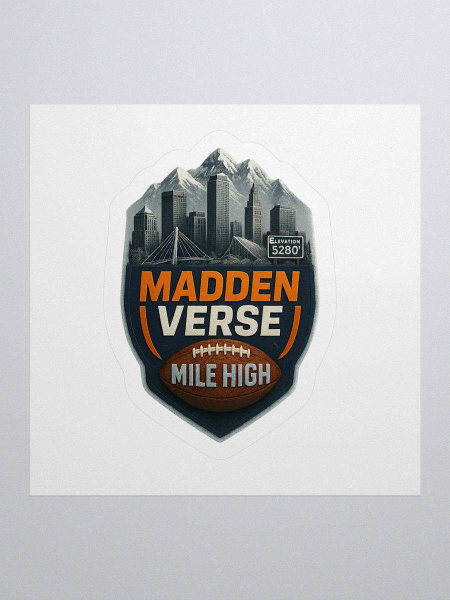 MILE HIGH MADDEN VERSE STICKER product image (1)