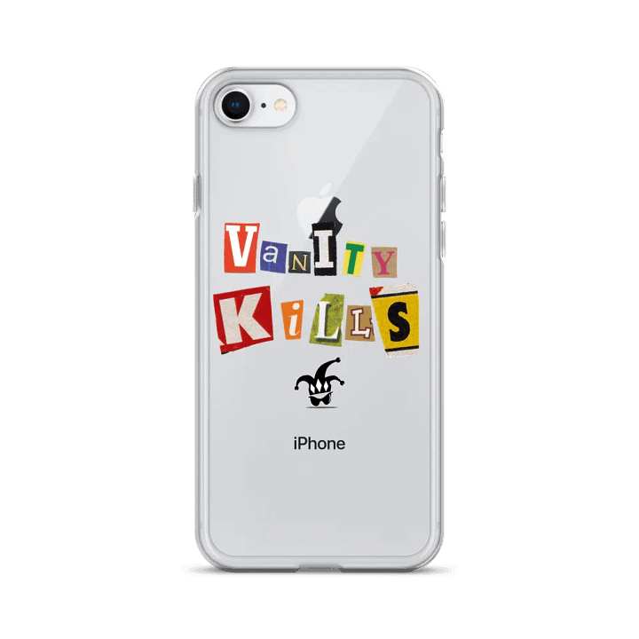 A filthy Habit Vanity Kills iphone case clear product image (20)