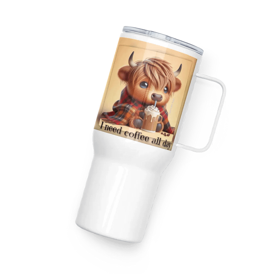 Coffee Cow Travel Mug product image (4)