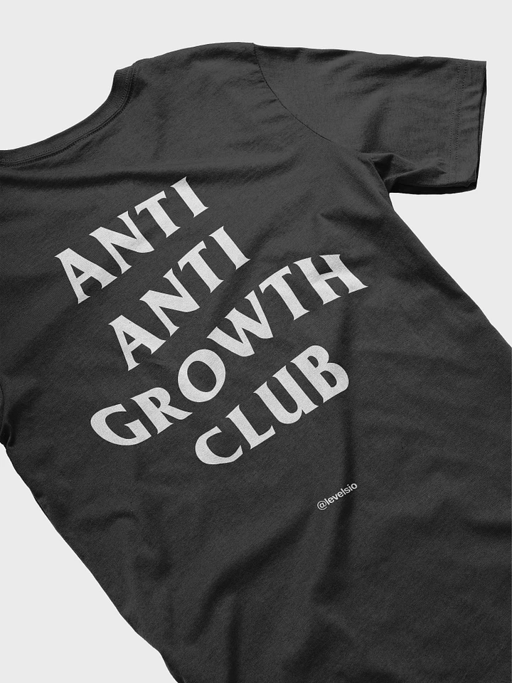 anti anti growth club t-shirt - 100% cotton product image (1)