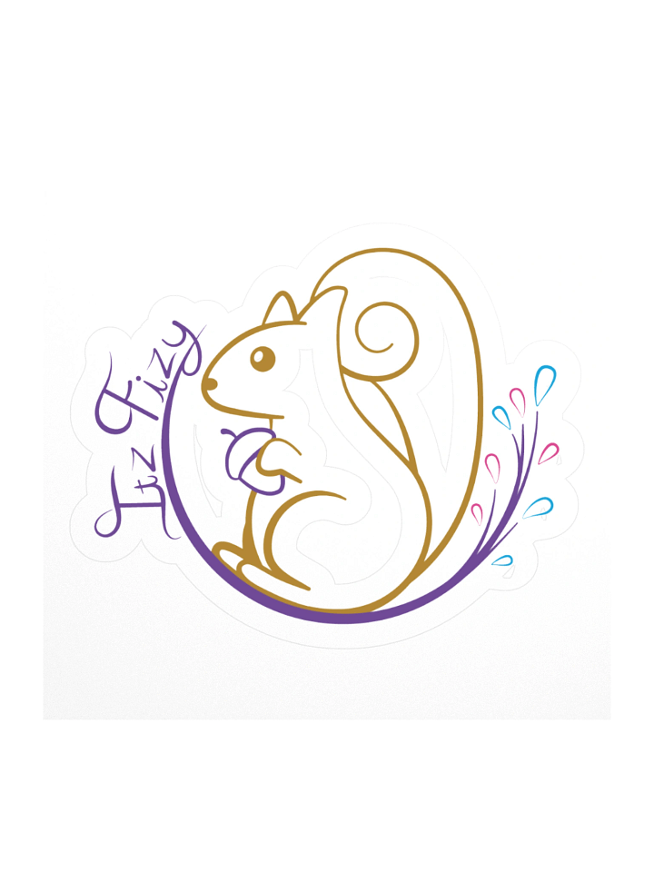 Fizy Squirrel Sticker product image (1)