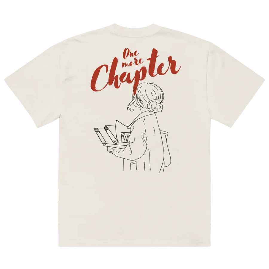 The 'One More Chapter' Oversized T-Shirt product image (4)