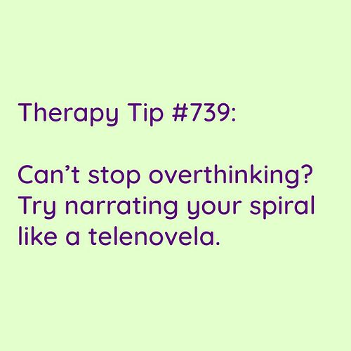 If you’re going to spiral, you might as well make it award-winning.

Cue dramatic music, a single tear and you delicately whi...