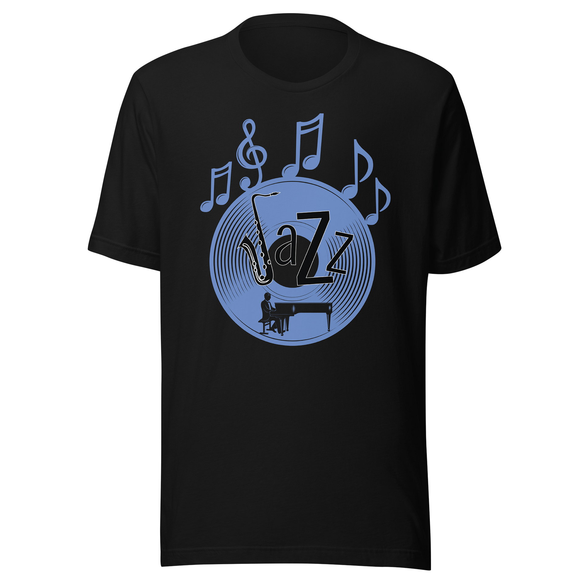 Jazzy Sax Unisex Eco Tee product image (1)
