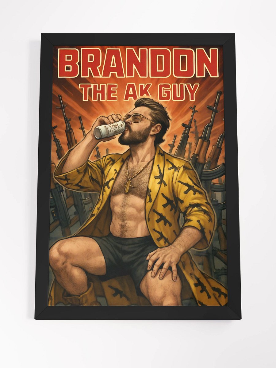 Brandon The AK Guy Framed Poster product image (4)