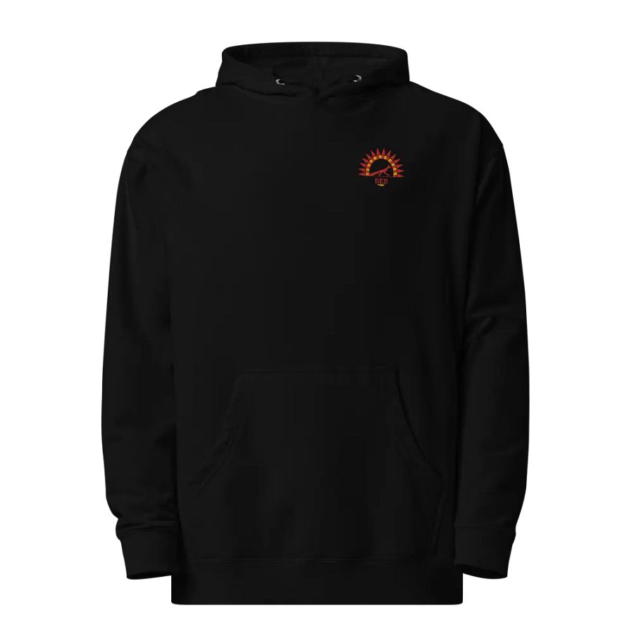 Bright-Eyed Birding Premium Embroidered Hoodie product image (1)