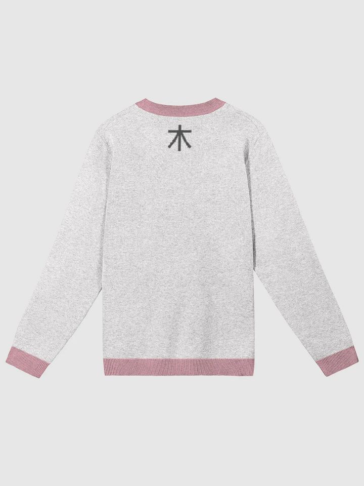 Pink Anime Soldier Girl Knit Sweater product image (6)