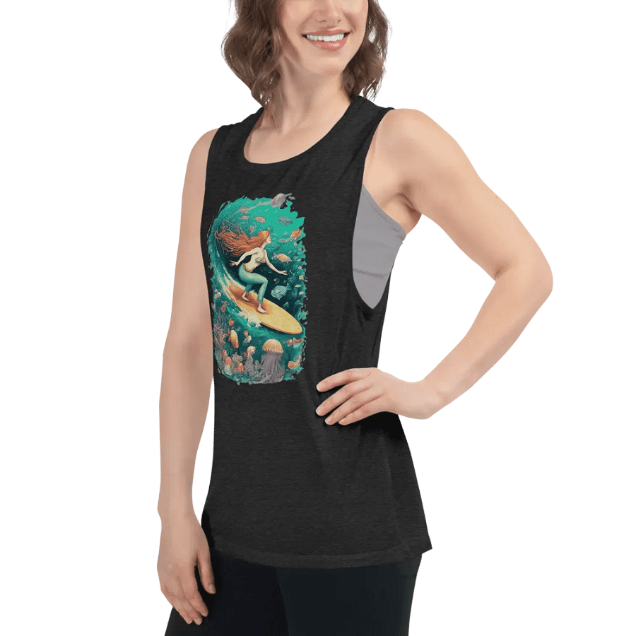 Mermaid Muscle Tank product image (6)