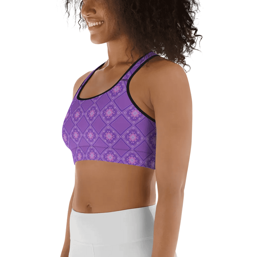 Lilac_Pattern Sports Bra01 product image (4)
