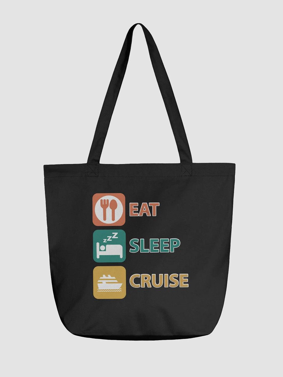 Eat Sleep Cruise Eco-Friendly Tote product image (1)