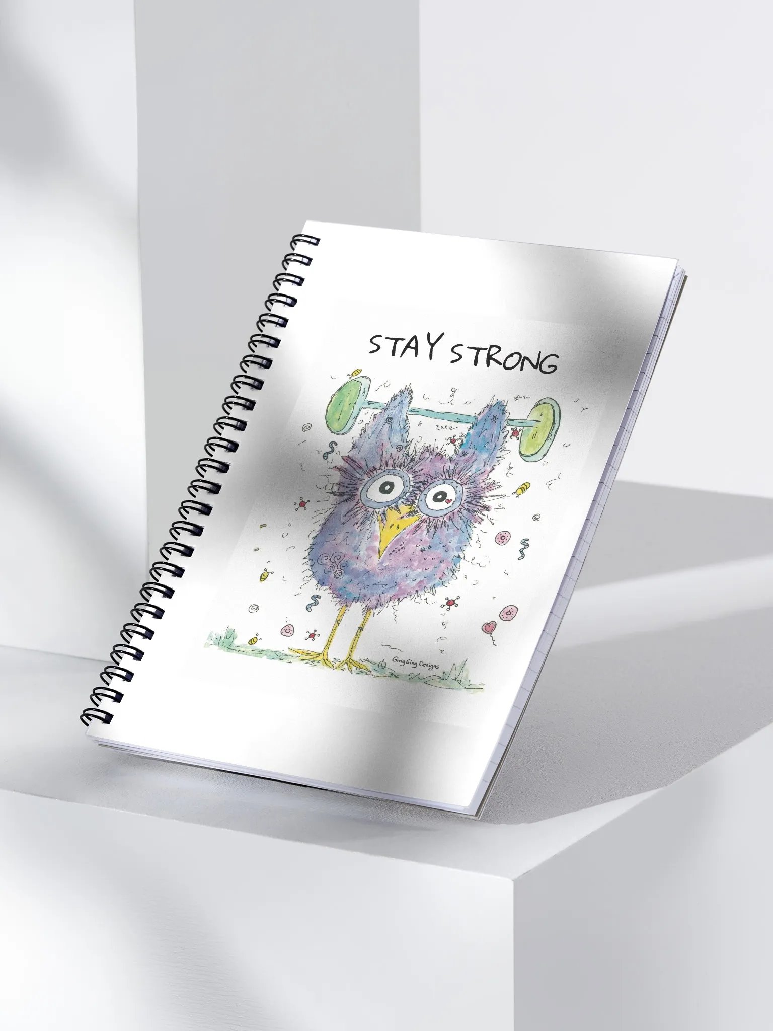 Ging Ging Owl Notebook product image (4)