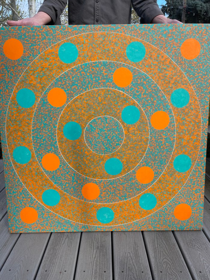 Endless Universe 2 on canvas (36" x 36") product image (4)